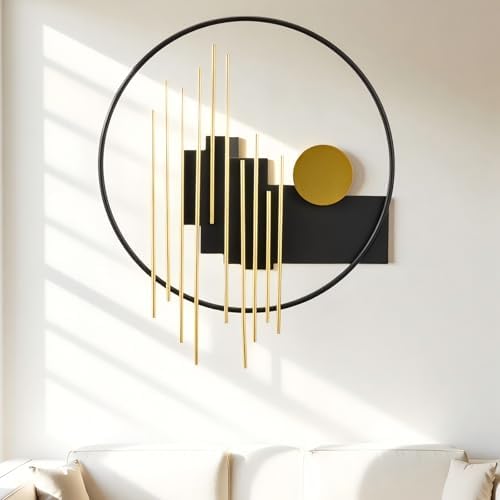 HYVAKUPPA 3D Metal Wall Decor Modern Art