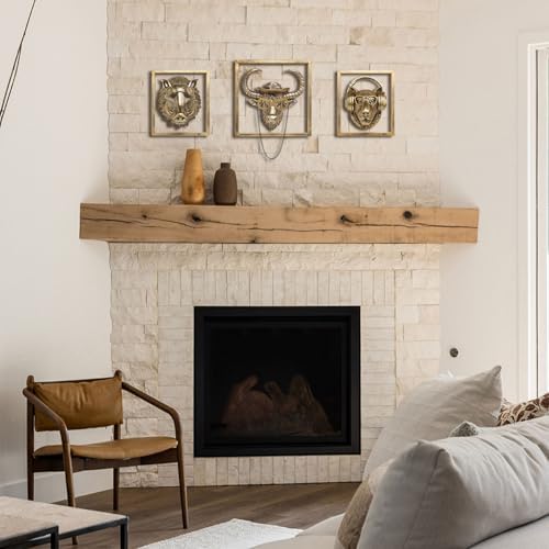 JJALIGHTS Exquisite Resin Warthog Wall Sculpture
