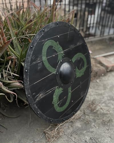 The Spidy Serpent Viking Shield - 18 Inches Wall Decor