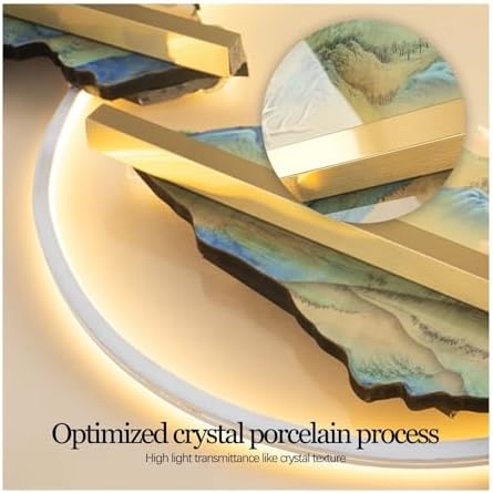 3D Wall Art Decor with LED Light Modern Home Sculpture