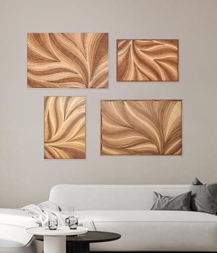 NEODECO Parametric Wood Verso Wall Sculpture - Small