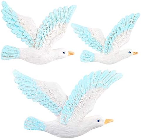 MDLUU 3 Pcs Seagull Wall Art Decor