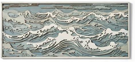 NEODECO Parametric Wood Waves Wall Decor