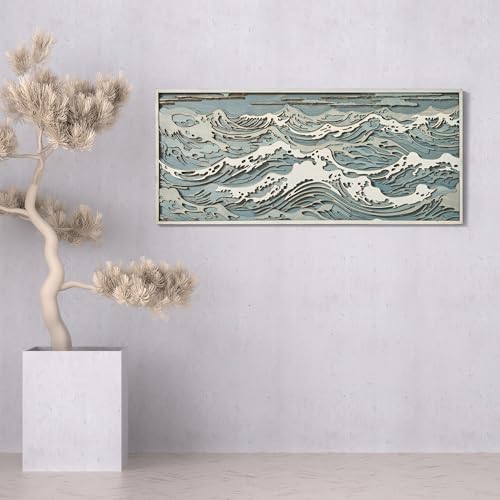 NEODECO Parametric Wood Waves Wall Decor