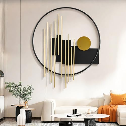 HYVAKUPPA 3D Metal Wall Decor Modern Art