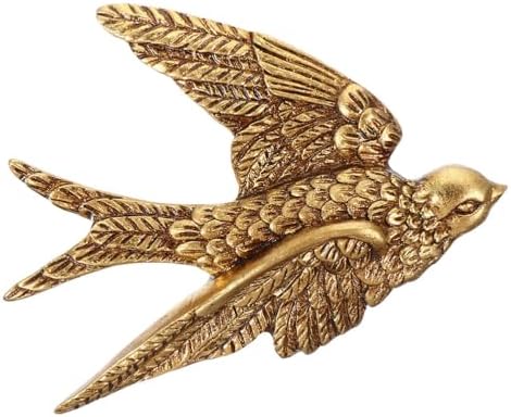 VOSAREA 3D Resin Swallow Wall Hanging Sculpture