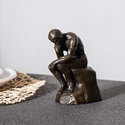 The Thinker Bronze Statue Home Decor Figurine