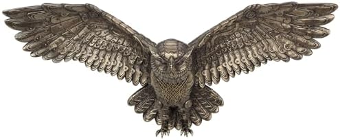 Veronese Design 215 Inch Steampunk Owl Wall Sculpture