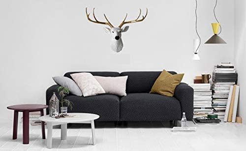 YJ Home Larger Faux Deer Head Wall Decor