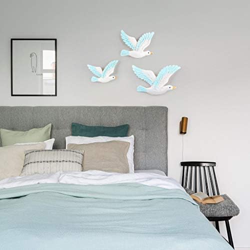 MDLUU 3 Pcs Seagull Wall Art Decor