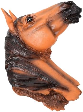 MAGICLULU Realistic Horse Wall Sculpture