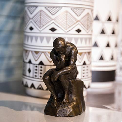 The Thinker Bronze Statue Home Decor Figurine