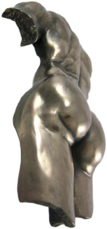 Bronze Finish Male Backside Sculpture Wall Decor