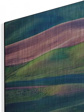 Palouse Undulation Metal Wall Art by Rick Berk 16x12