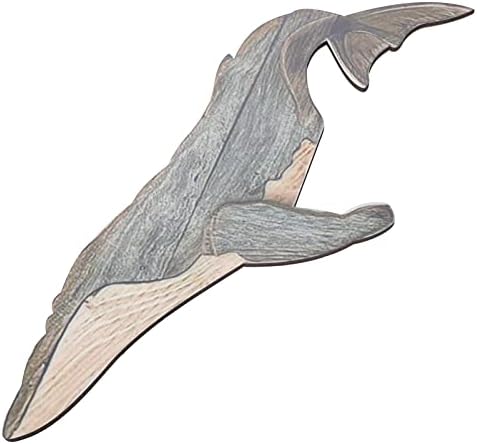 ULTNICE Nautical Whale Wall Decor Acrylic Art