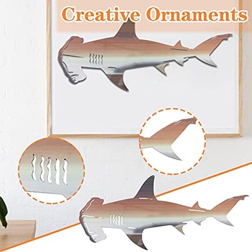 Juesi 20 Inch Hammerhead Shark Wall Sculpture