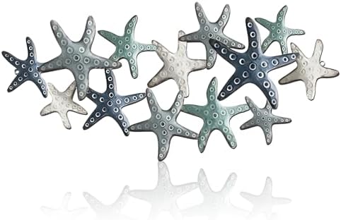 Pinkunn 158 Inch Wall Hanging Starfish Sculpture