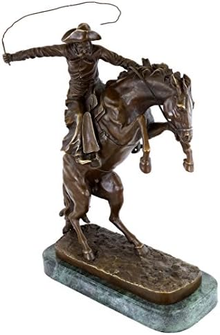 Kunst Ambiente The Bronco Buster Bronze Sculpture