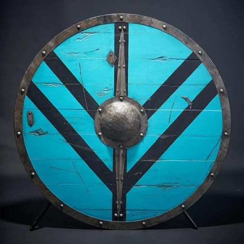 The Spidy Lagertha Wooden Viking Shield 24 Inches