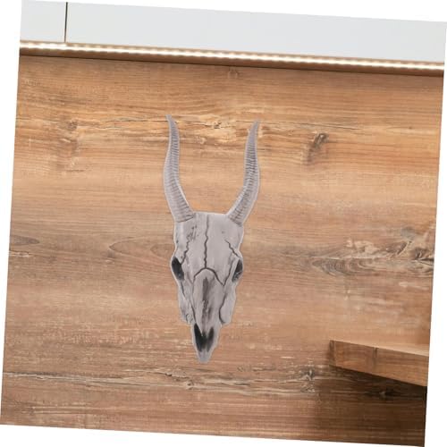 STOBAZA Skull Goat Head Wall Hanging Sculpture Gothic Halloween Decor
