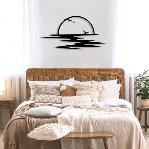 Sun Sparkle Metal Wall Art 27x13 Inch