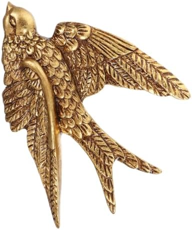 VOSAREA 3D Resin Swallow Wall Hanging Sculpture
