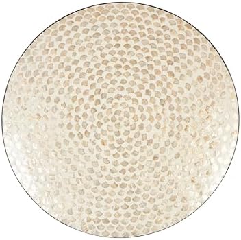 Deco 79 Mother of Pearl Geometric Wall Decor