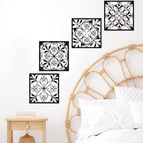 Resama 4 Piece Rustic Wall Decor Set