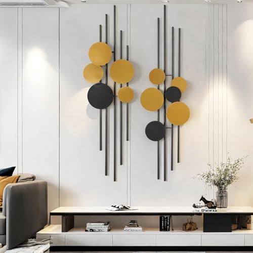 HYVAKUPPA 2-Piece Modern Metal Wall Sculptures