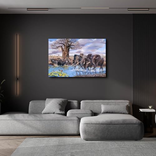 Epic Art Waterhole Acrylic Wall Art 36x24