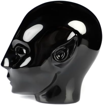 Skullis 41 Inch Black Obsidian Crystal Skull Sculpture