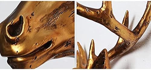 REMYS Home Wall Sculpture Deer Head Decor