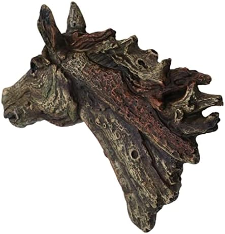 Ebros Gift Mustang Horse Head Wall Sculpture 185 Inches Wide
