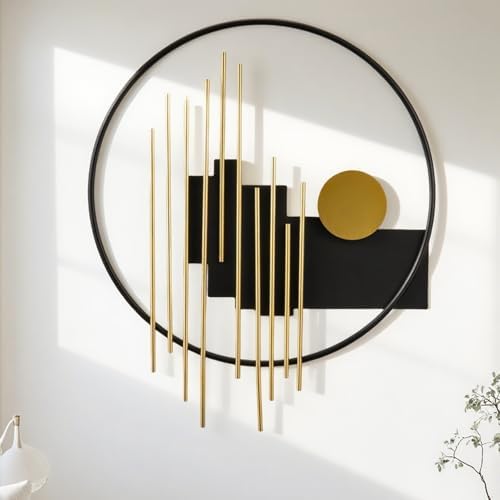 HYVAKUPPA 3D Metal Wall Decor Modern Art