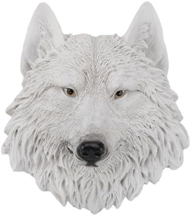 Flexman White Wolf Wall Decor Sculpture
