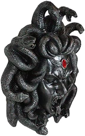 Ebros Greek Mythology Medusa Wall Decor Statue 16 Inch Tall
