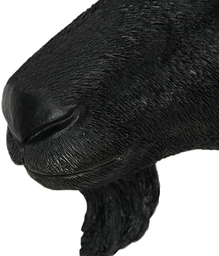 Zeckos 115 Inch Black Baphomet Goat Head Wall Sculpture