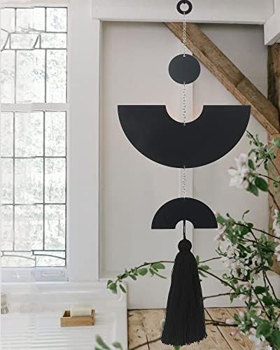 Black Metal Wall Art 31 H Wall Decor Sculpture