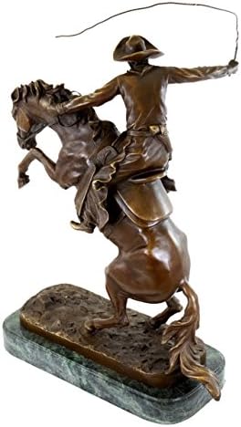 Kunst Ambiente The Bronco Buster Bronze Sculpture