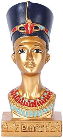 BESPORTBLE Nefertiti Statue Resin Sculpture Home Decor