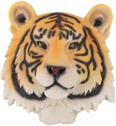 FlexMan 3D Tiger Wall Sculpture Animal Head Decor Statue