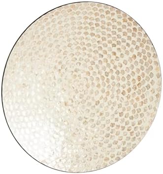 Deco 79 Mother of Pearl Geometric Wall Decor