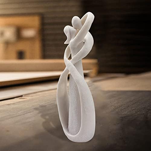 CA Mode Resin Kiss Lovers Couple Sculpture Sandstone Statue