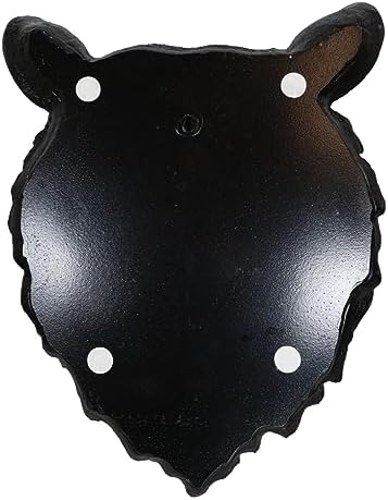 Ebros Gift Large Olympic Black Bear Wall Decor Plaque