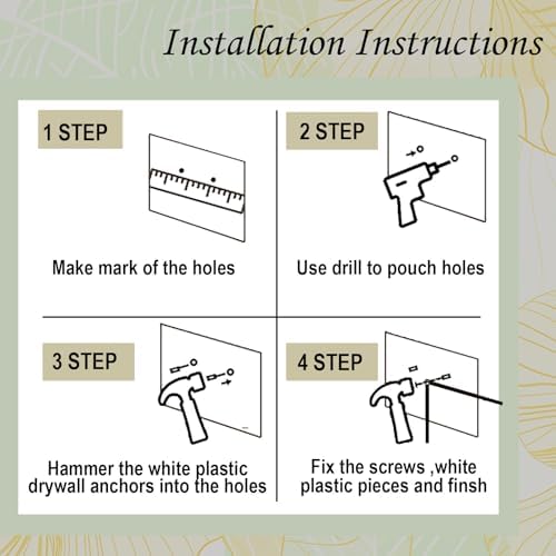 3 Pcs Metal Abstract Wall Decor Modern Geometric Black Wall Sculptures