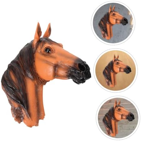 MAGICLULU Realistic Horse Wall Sculpture
