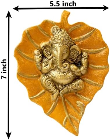 Charmy Crafts Metal Ganesha Wall Hanging Decor