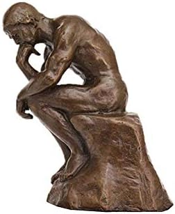 The Thinker Bronze Statue Home Decor Figurine