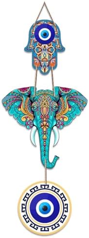 Designer Elephant Wooden Wall Hanging for Home Decor