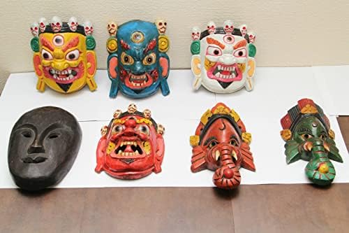 Himalayan Craft Ganesh Wooden Wall Hanging 12 Inch Handmade